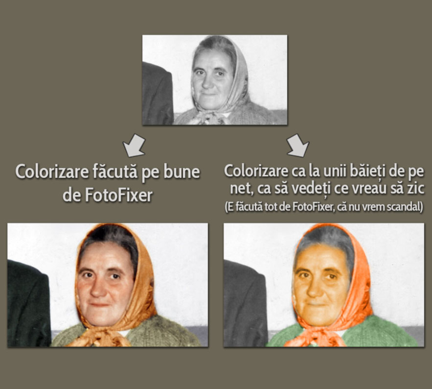 FotoFixer colorează poze alb-negru folosind doar magie neagră și descântece, fără pic de tehnologie!