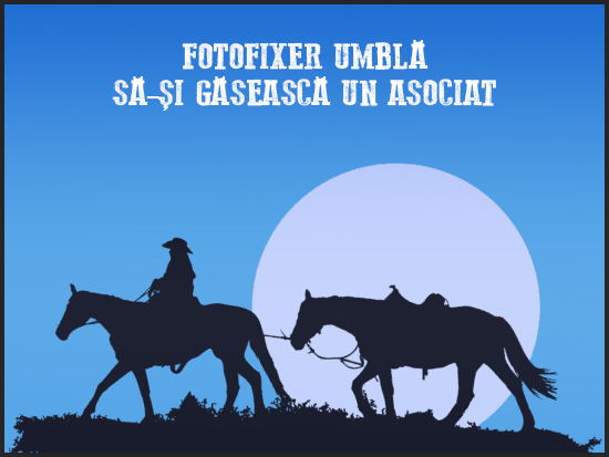 FotoFixer caută asociat pentru a da o lovitură