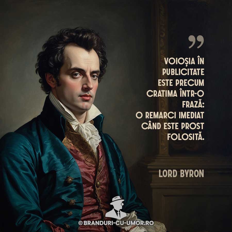 Advertozaurul-Voioșia-byron-citat branduri cu umor