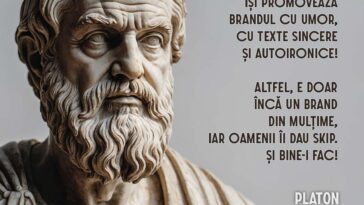 Advertozaurul-Platon-citat-quote-cool-smart branduri cu umor
